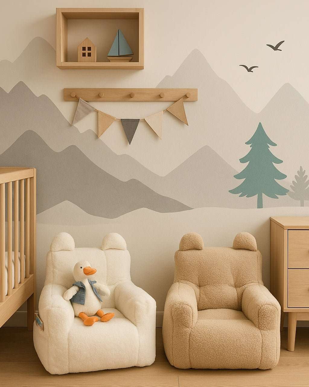 Bear Shaped Lazy Sofa Bean Bag - AURA