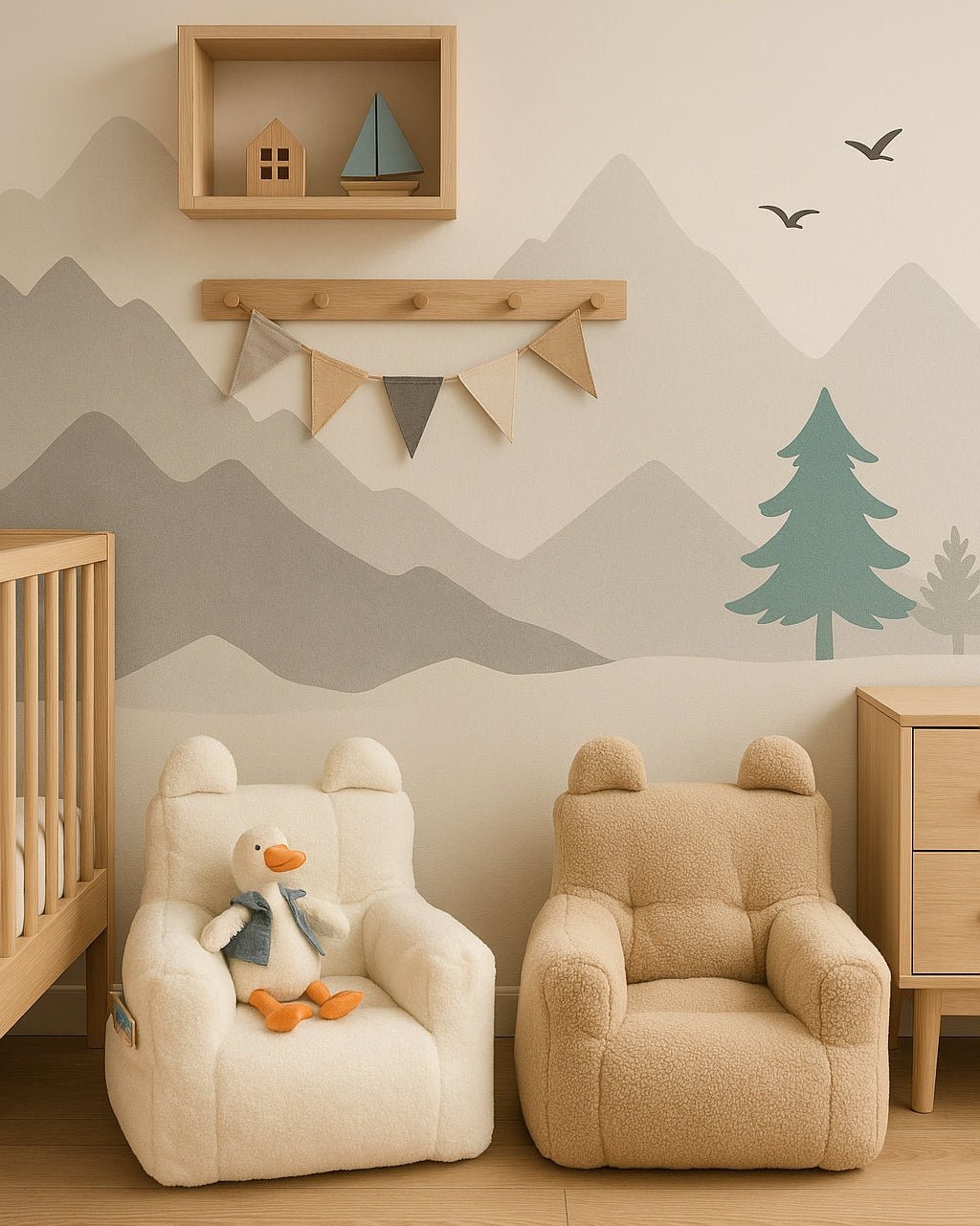 Bear Shaped Lazy Sofa Bean Bag - AURA