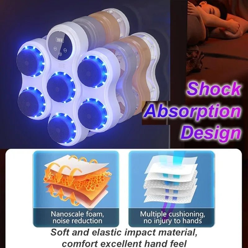 Music Boxing Machine Electronic Wall Target Smart Home Fitness - AURA