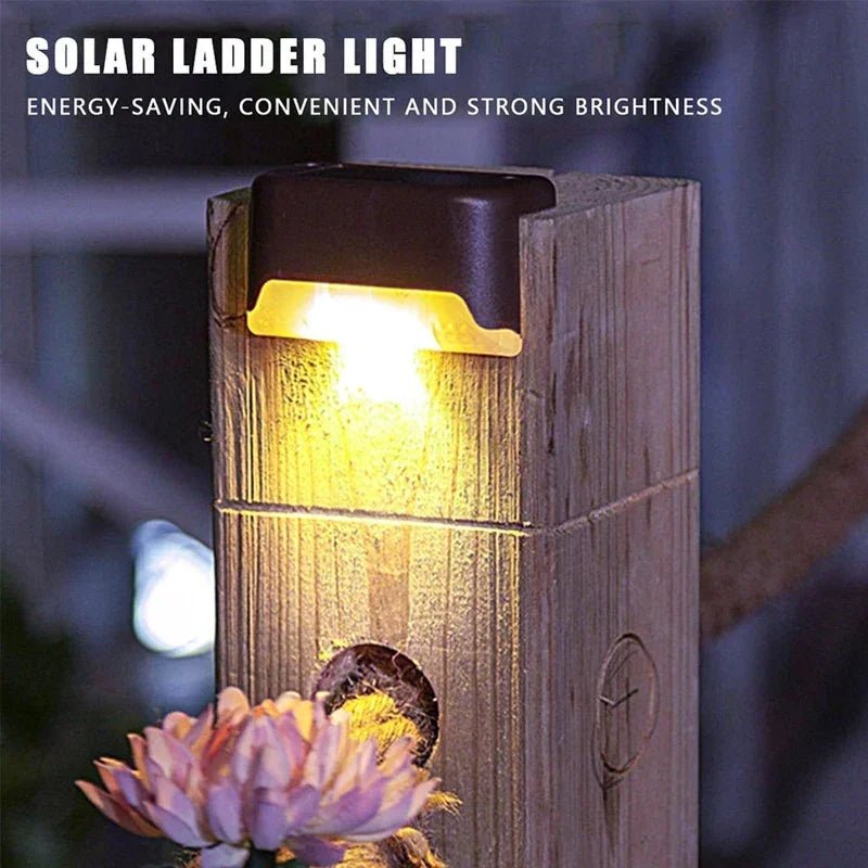 Solar LED Lights Outdoor Garden Light Deck Lamp Solar Stairs Light Waterproof - AURA