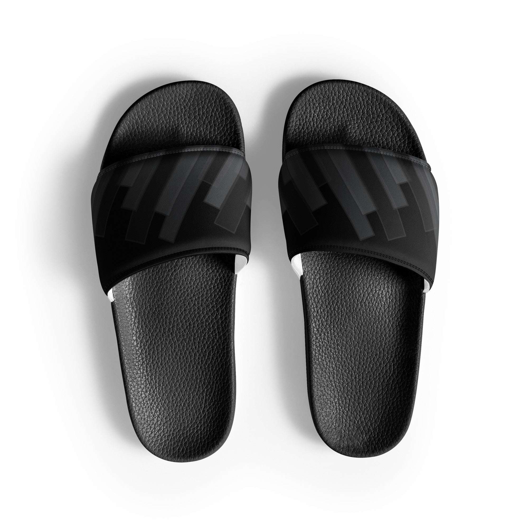 Vizzi - Men's Slides - 02 Black C - AURA