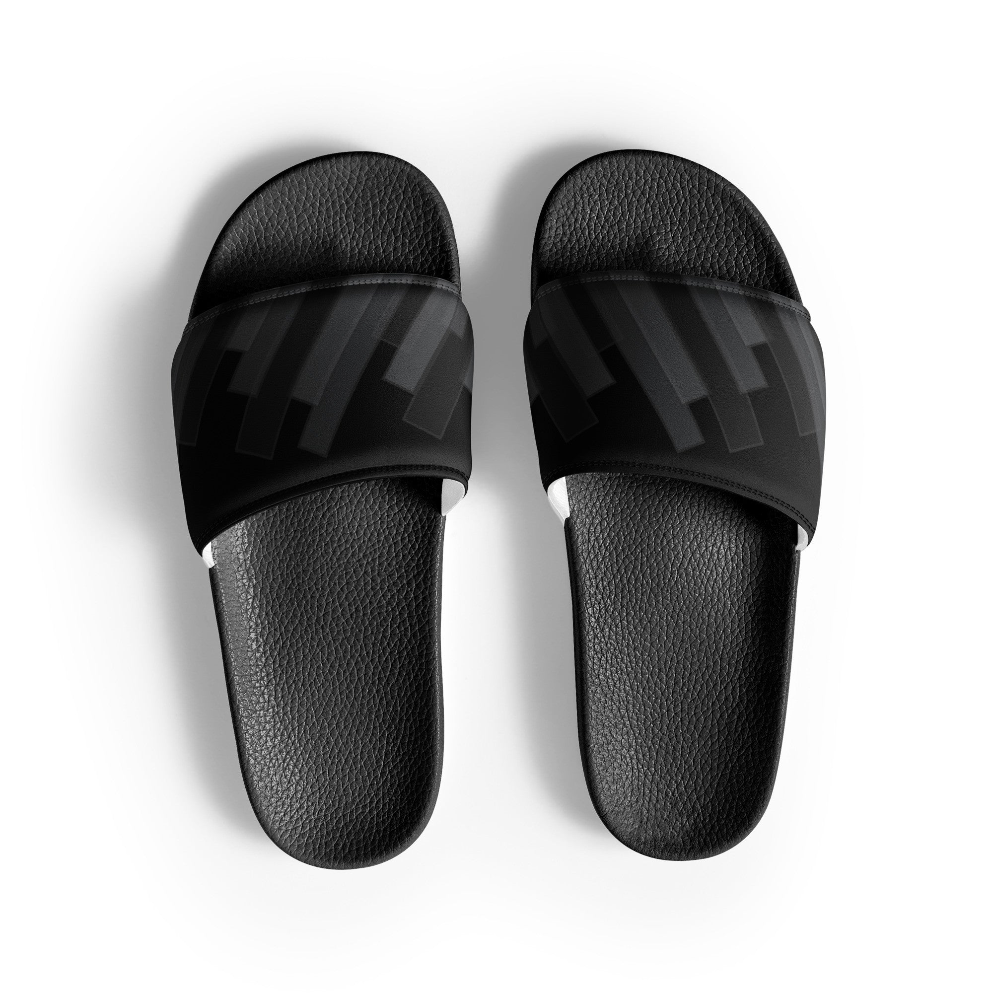 Vizzi - Men's Slides - 02 Black C - AURA