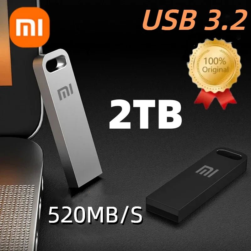 Xiaomi 2TB USB 3.2 Flash Drive High Speed Metal U Disk - AURA