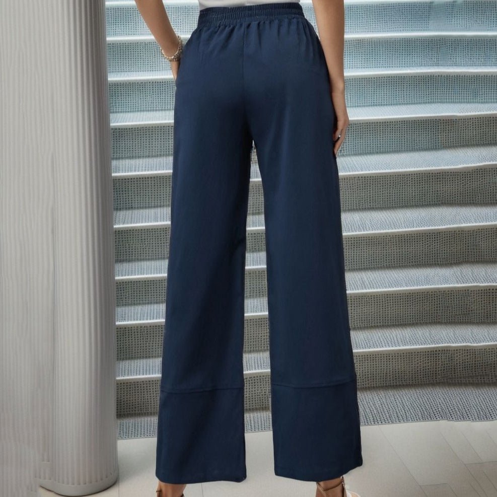 Casual Trousers Loose Straight Women's Casual Trousers - AURA
