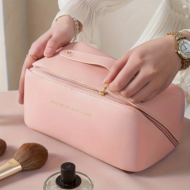 Makeup Organizer Female Toiletry Kit Bag Make Up Case Storage Pouch Luxury Lady Box - AURA