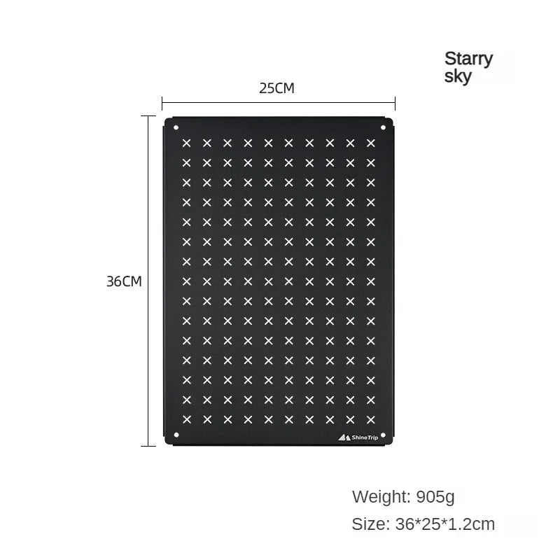 Folding Camping Tables Portable IGT Carbon Steel Ultralight Nature Hike Table - AURA