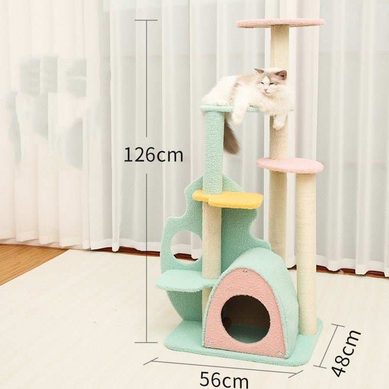 Large Cat Scratching Post Cat Life Supplies Toys - AURA