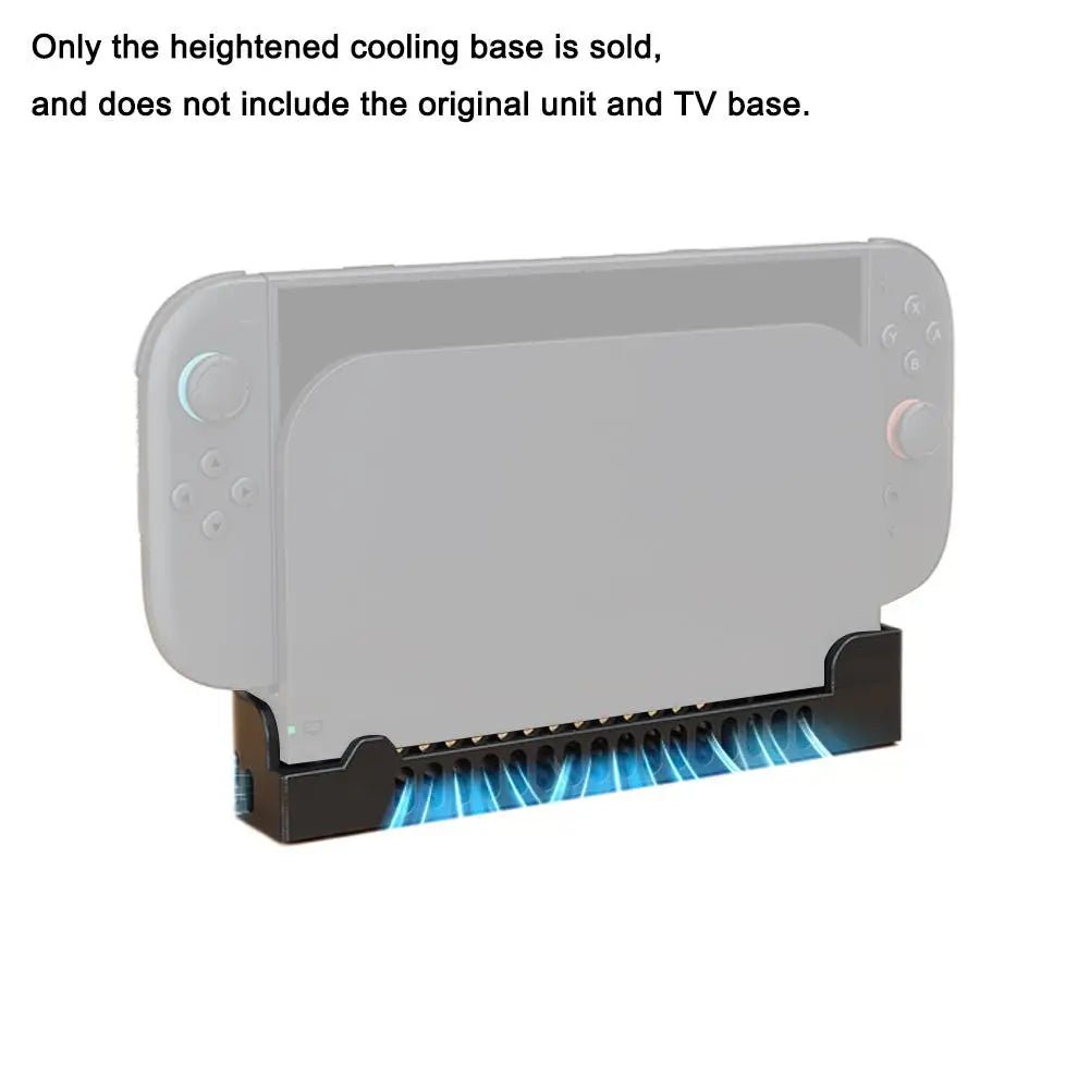 Console Cooling Fan Gaming Console For Switch2 Host Cooling Base Console - AURA