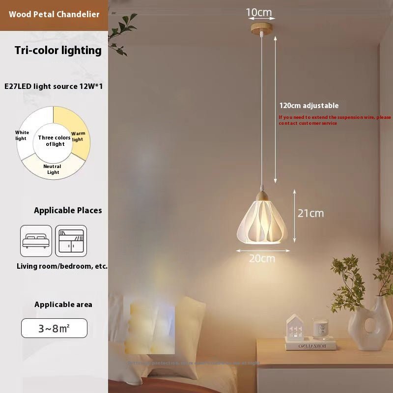 Household Log Style Art Three - end Ceiling Lamp - AURA