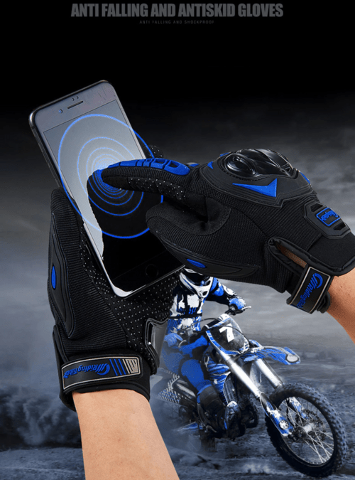 Racing Motorcycle Motorbike Motocross Riding Dirt Bike Full Finger - AURA