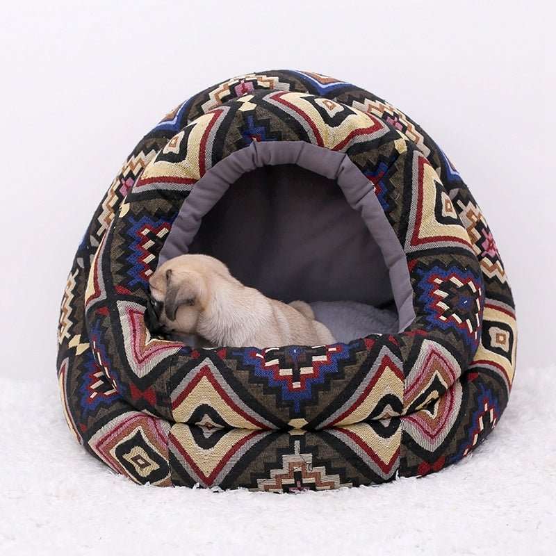 Dog Bed Small And Large Dog And Cat Nest Pet Products - AURA