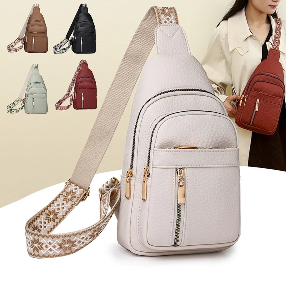 Anti - Theft Cross - body Bag Fashion Travel Sling Chest Bag - AURA