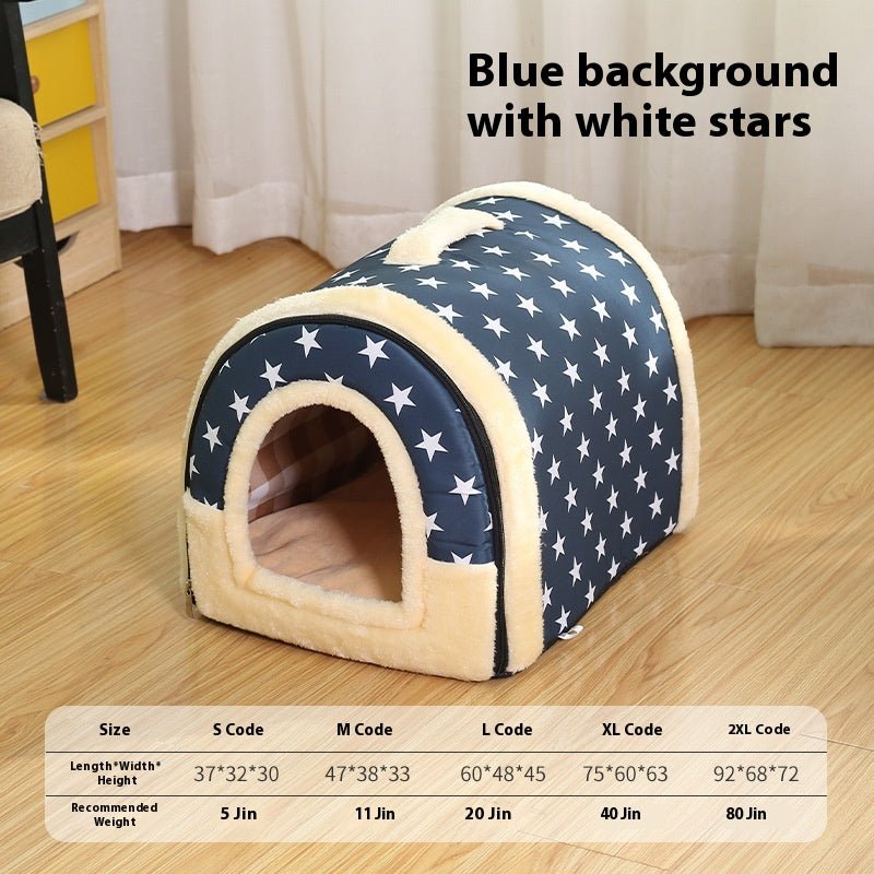 Four Seasons Universal Dog Pet Supplies Cat Nest Removable And Washable - AURA