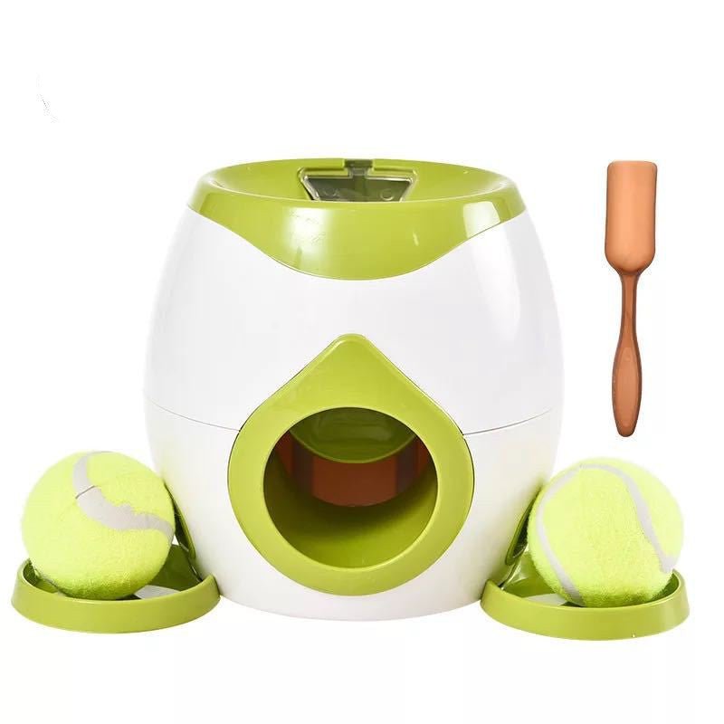 Smart Pet Feeder Tennis Ball Missing Device Throwing Reward Machine - AURA