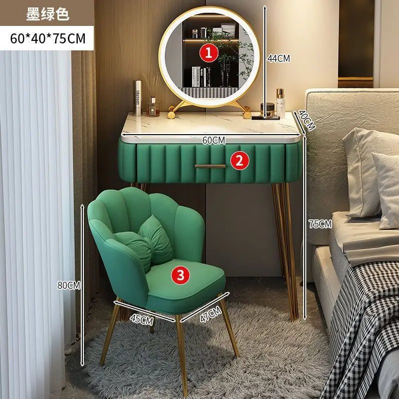Nordic dressing table bedroom modern simple Internet celebrity ins style dressing table - AURA