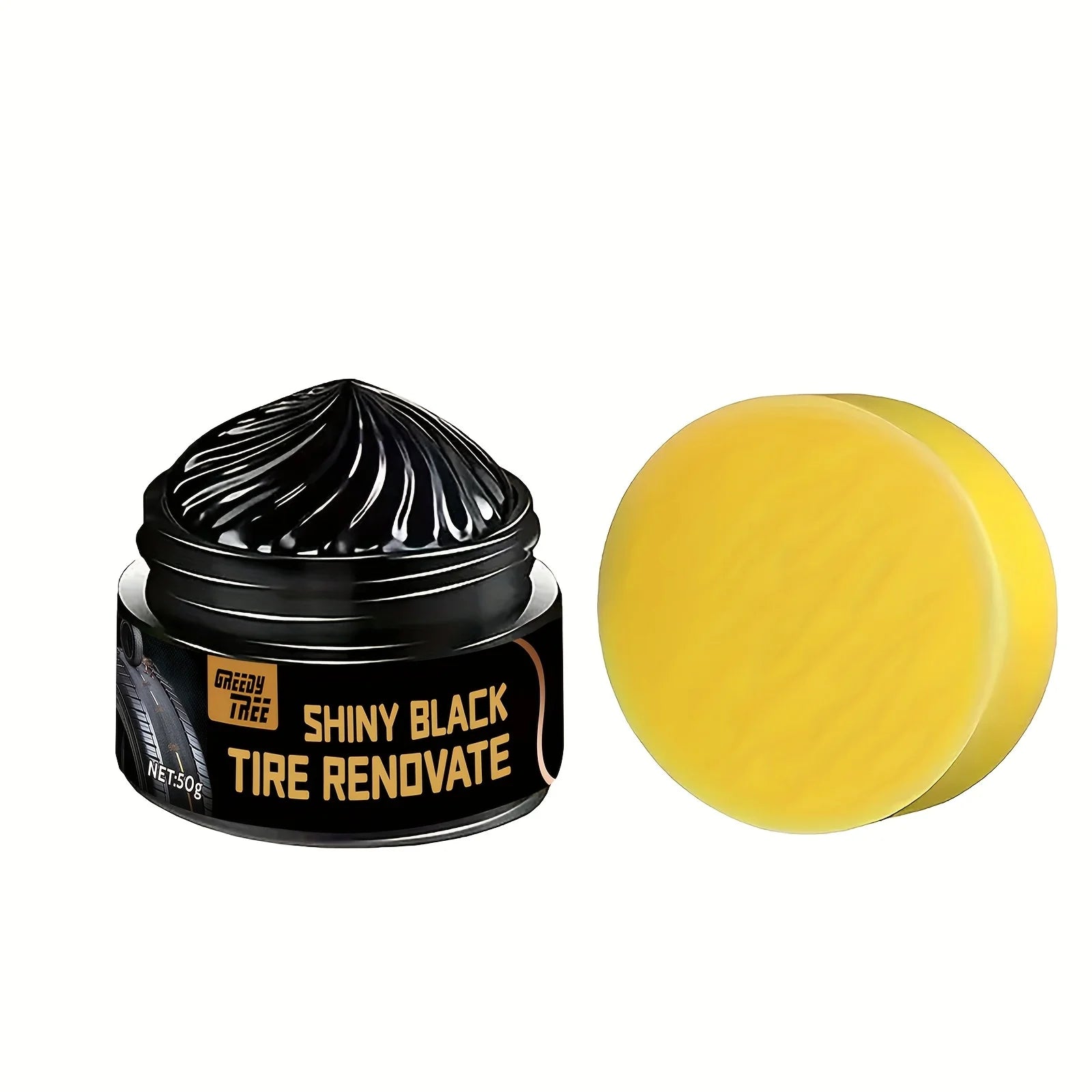 Tire Shine & Plastic Repair Paste - Removes Scratches - AURA