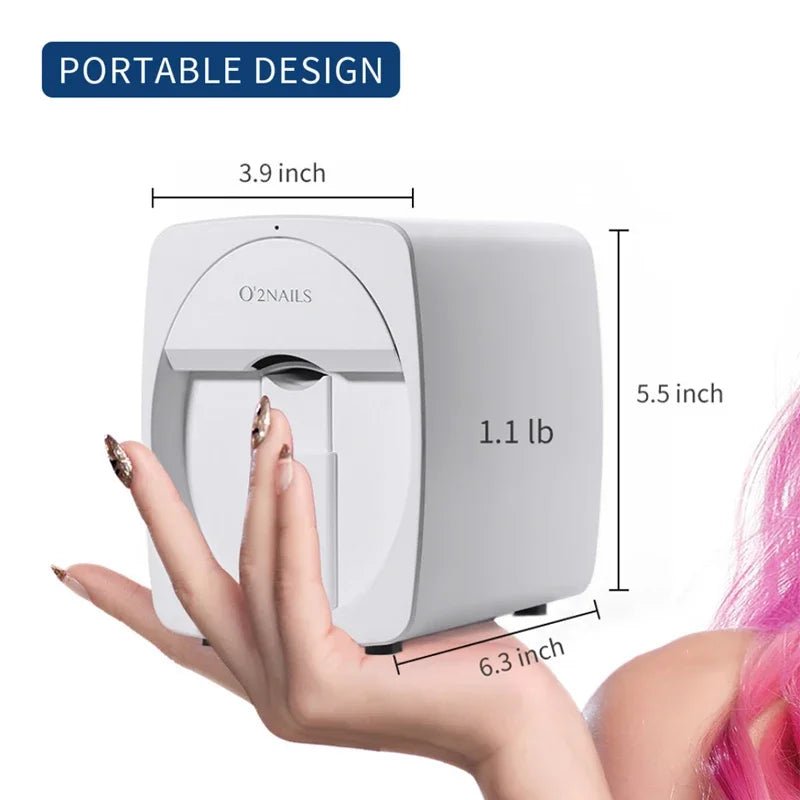 Original Mobile Nail Printer 3d Professional Digital Nails Printer - AURA