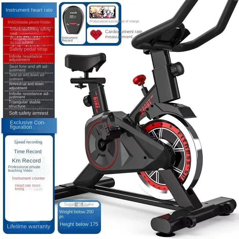 OVOZI Spin Bike Home Fitness Equipment Gym - AURA