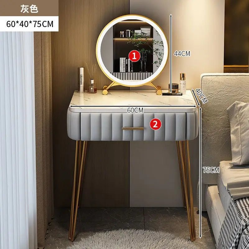 Nordic dressing table bedroom modern simple Internet celebrity ins style dressing table - AURA