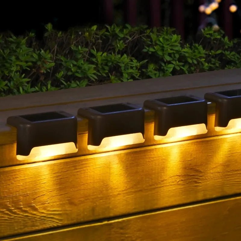 Solar LED Lights Outdoor Garden Light Deck Lamp Solar Stairs Light Waterproof - AURA