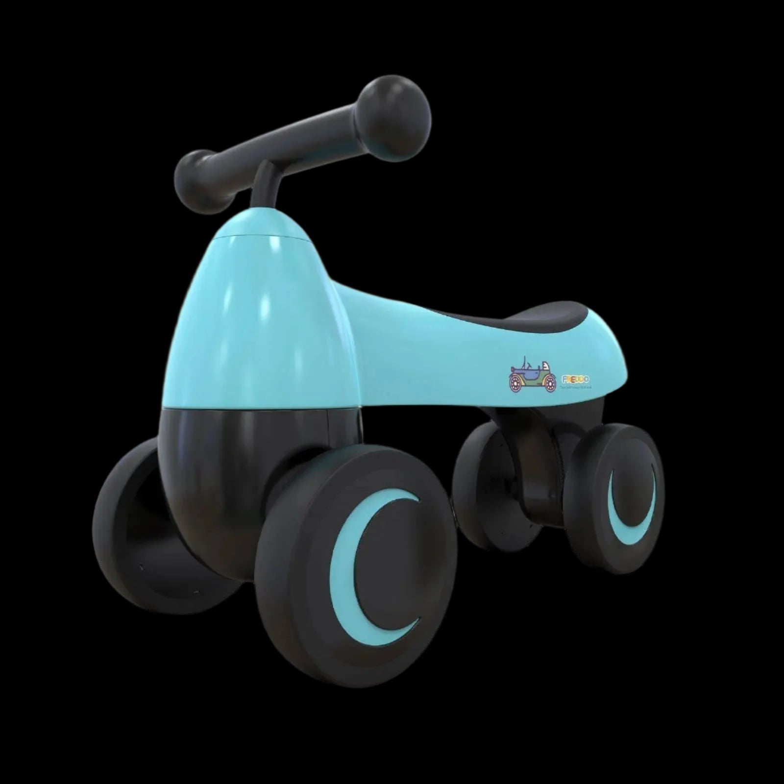 Freddo Toys 4 wheel Balance Bike - AURA