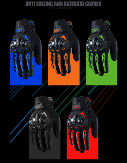 Racing Motorcycle Motorbike Motocross Riding Dirt Bike Full Finger - AURA