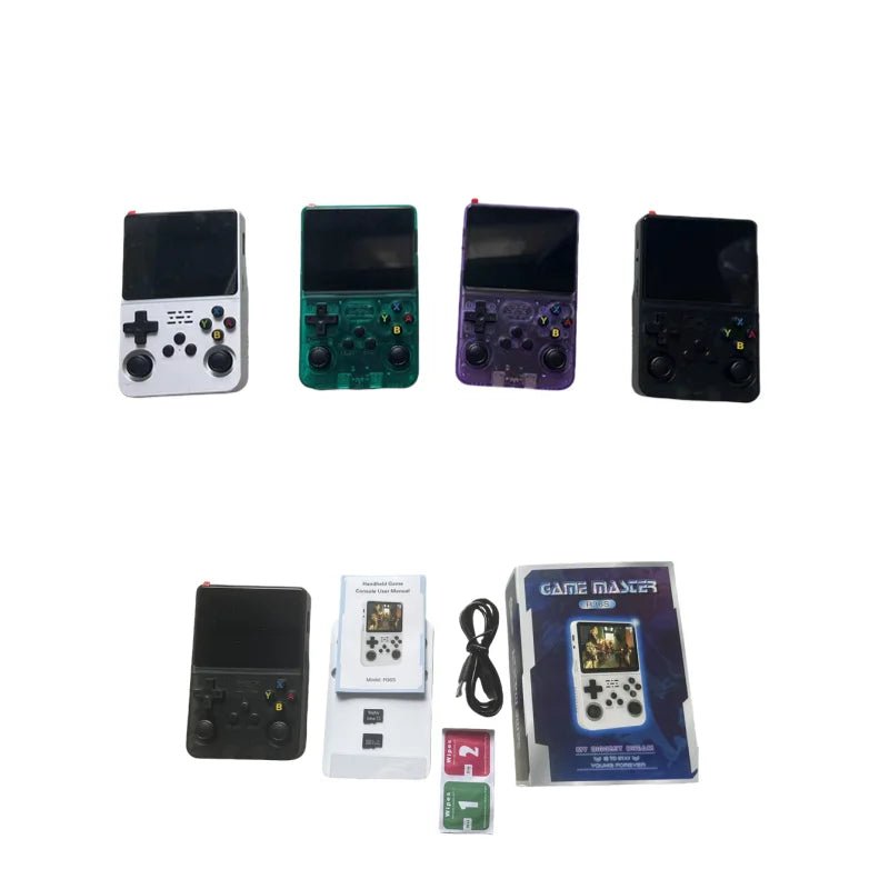Console R36s 128gb Retro Handheld Video Game Console 3.5inch for Kids - AURA