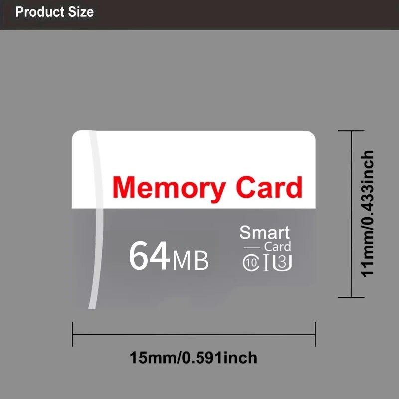 Memory Card Small Capacity 64M 128M 256M 512M TF Card For CCTV Or Camera - AURA