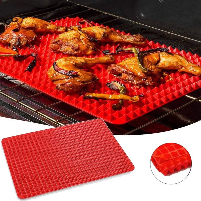Non - Stick Silicone Pyramid Cooking Mat Baking Mat - AURA