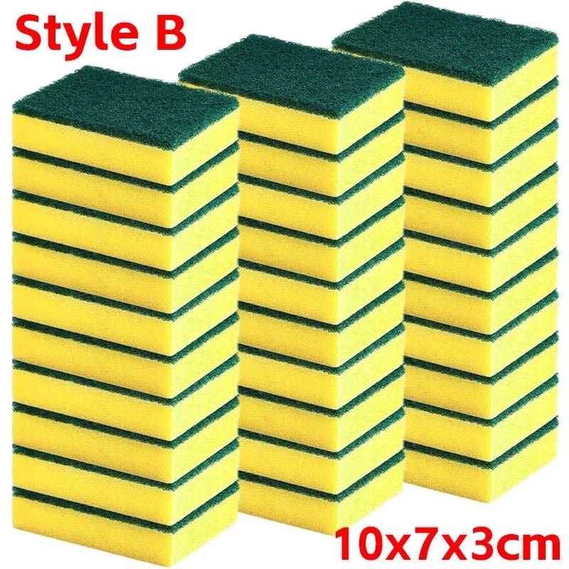 Double sided magic sponge for motorcycles, pots, and kitchens - AURA