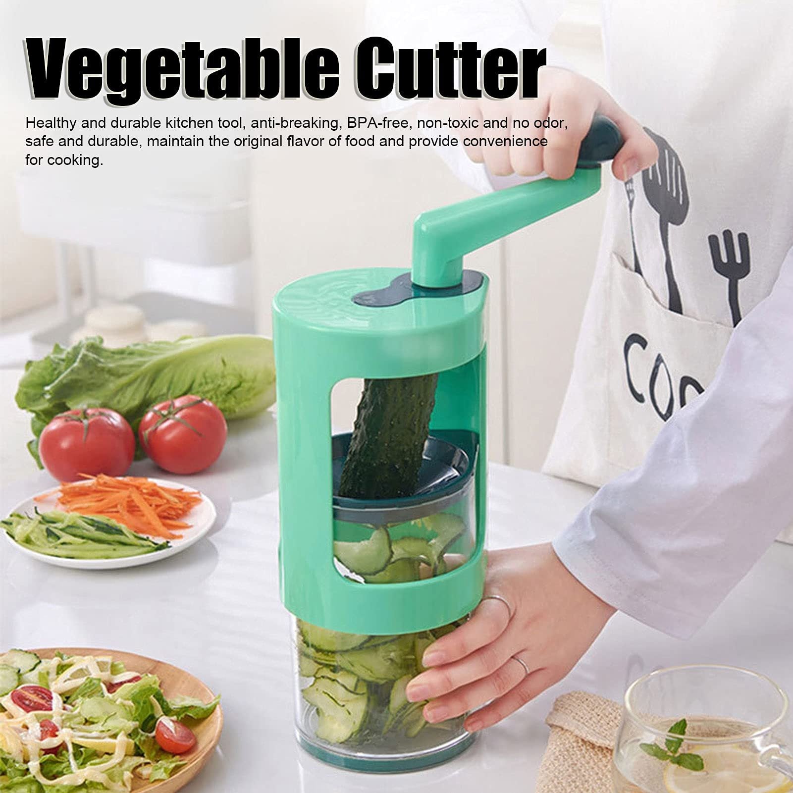 Multifunctional Radish And Cucumber Shredder Vegetable Grater - AURA
