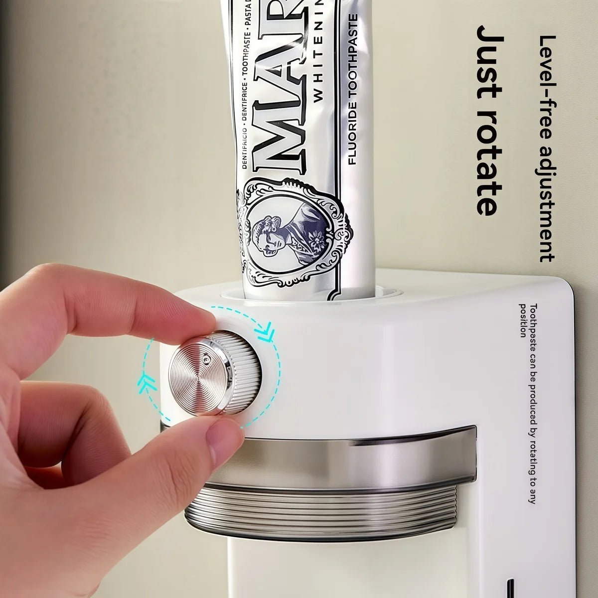Wall Mounted Automatic Toothpaste Dispenser Adjustable - AURA