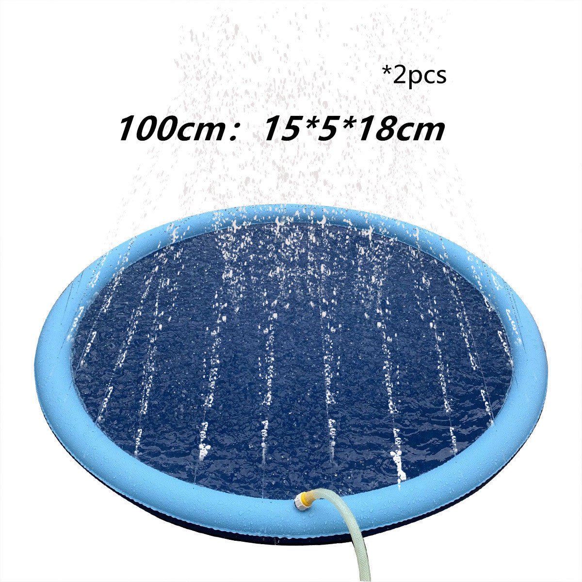 Non - Slip Splash Pad For Kids And Pet Dog Pool - Summer - AURA