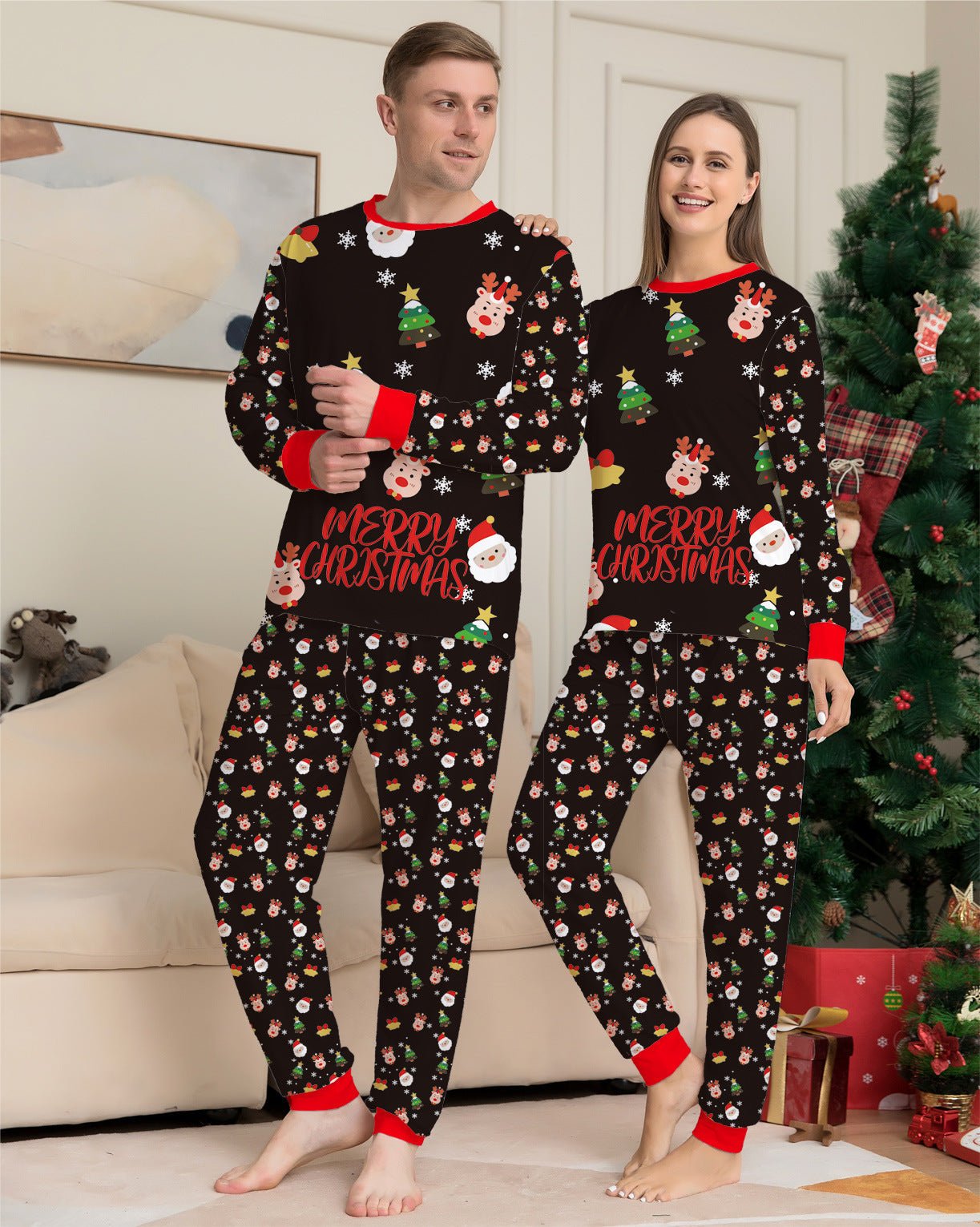 Family Christmas Matching Pajamas Set Christmas Pajamas - AURA