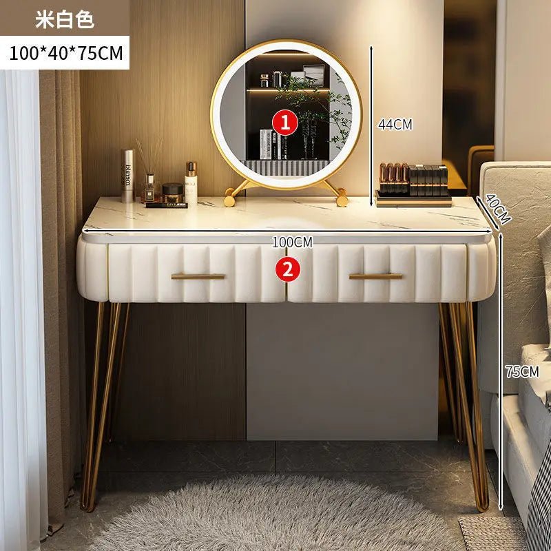 Nordic dressing table bedroom modern simple Internet celebrity ins style dressing table - AURA