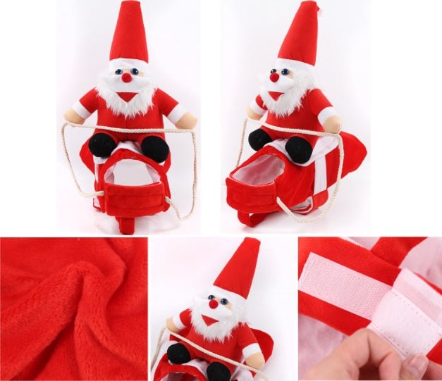 Dog Christmas Clothes Cat Christmas Clothes Pet Winter Clothes - AURA