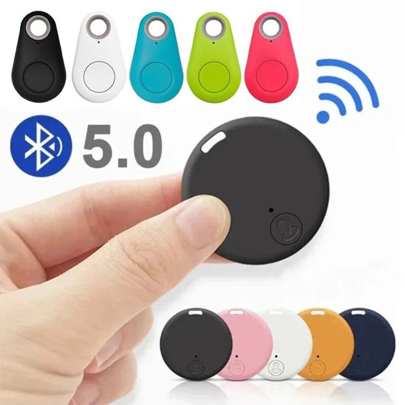Mini GPS Locator AntiLost Alarm Wallet Keychain Smart Tag Bluetooth - Compatible - AURA