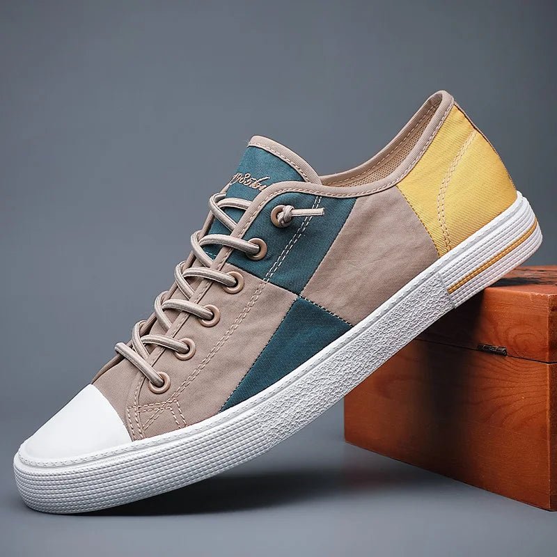 2021 Men Casual Shoes Mens Canvas Shoes for Men Shoes Men Fashion Flats Brand Fashion Men's Driving Shoes Men Sneakers - AURA