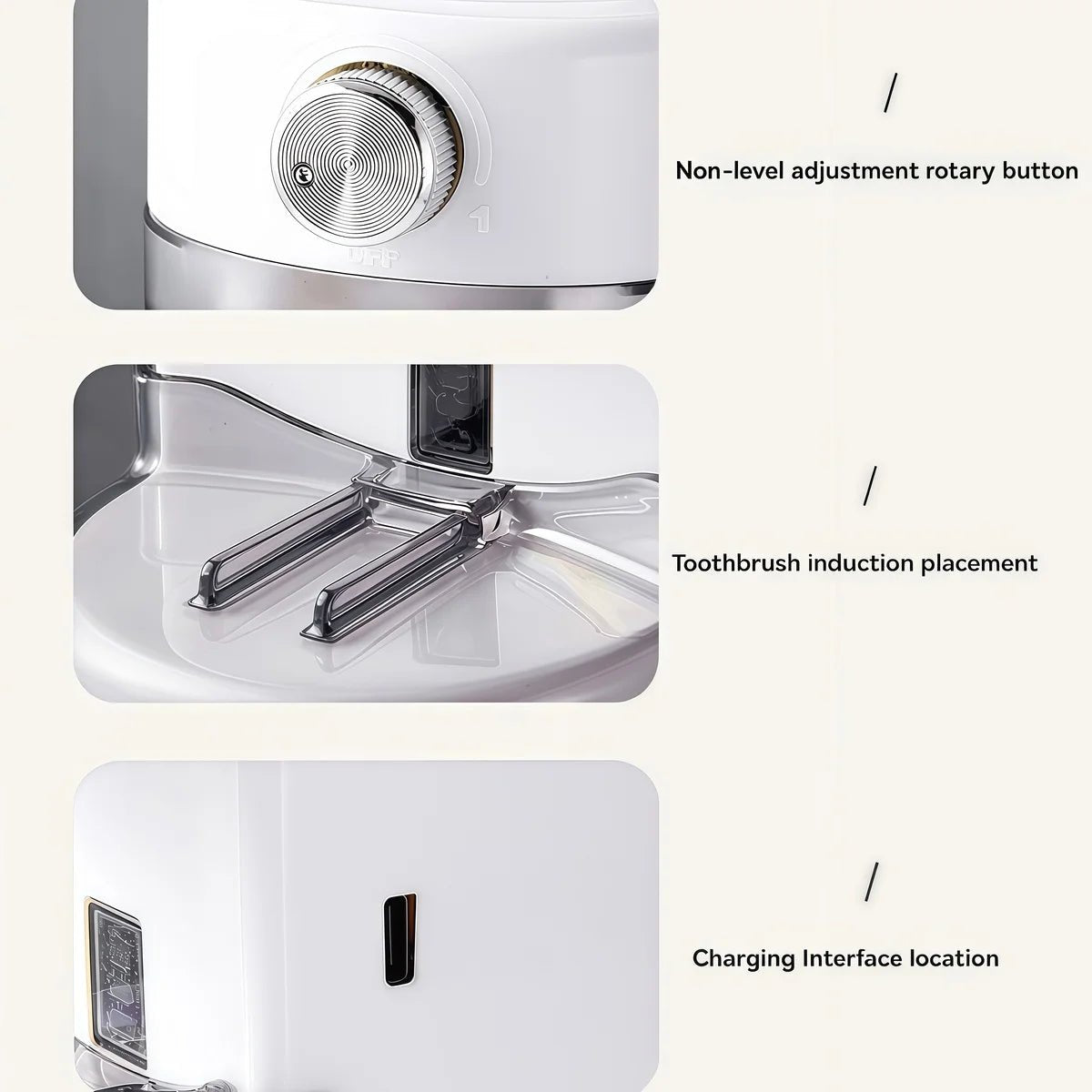 Wall Mounted Automatic Toothpaste Dispenser Adjustable - AURA