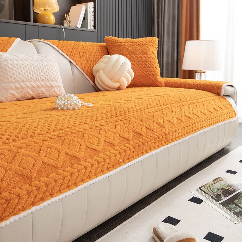 Non - slip Anti - cat's Paw Leather Sofa Cover Cover Cloth - AURA