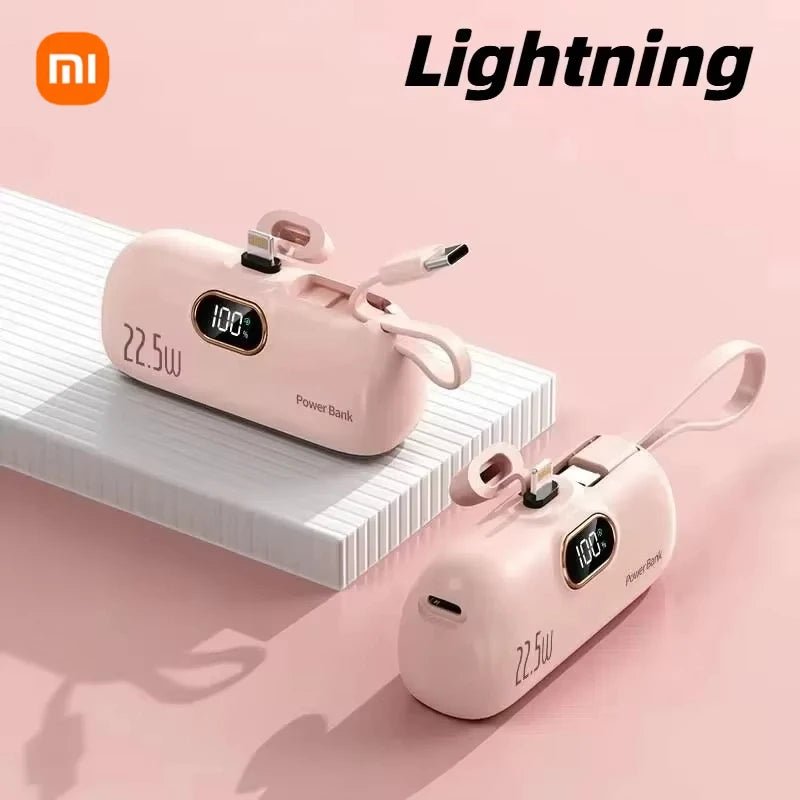 Xiaomi 30000mAh Capsule Power Bank Fast Charge Portable Mobile Power Supply - AURA