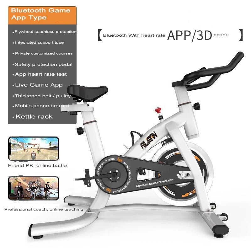 Indoor Fitness Spinning Bike with Bluetooth - AURA