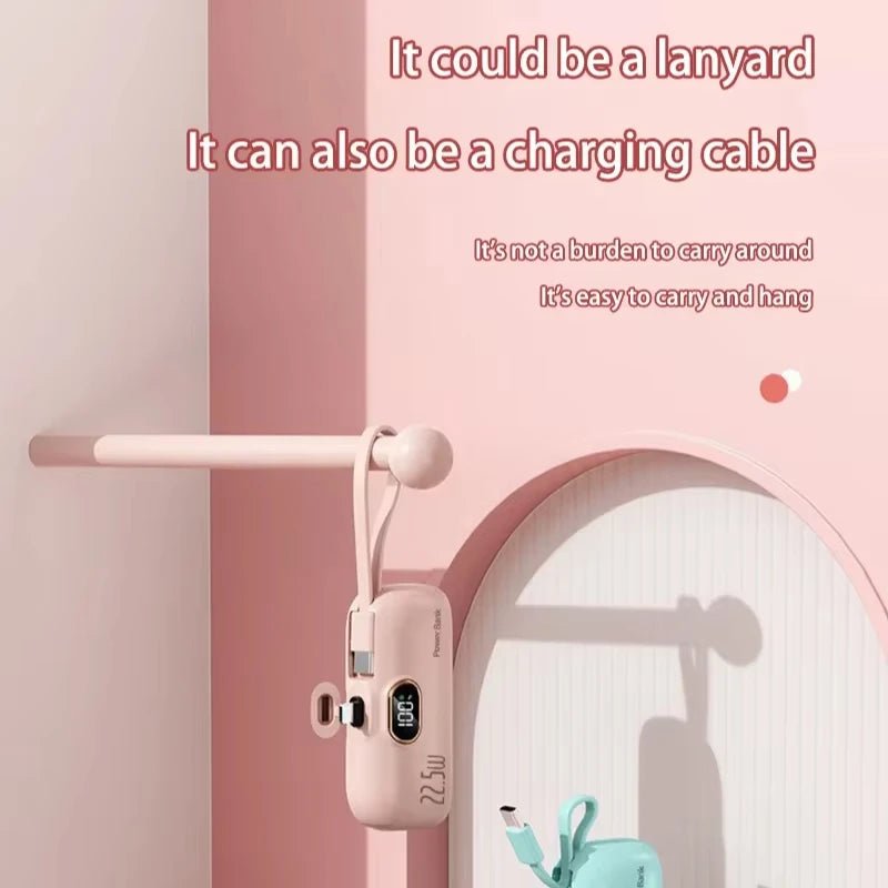 Xiaomi 30000mAh Capsule Power Bank Fast Charge Portable Mobile Power Supply - AURA