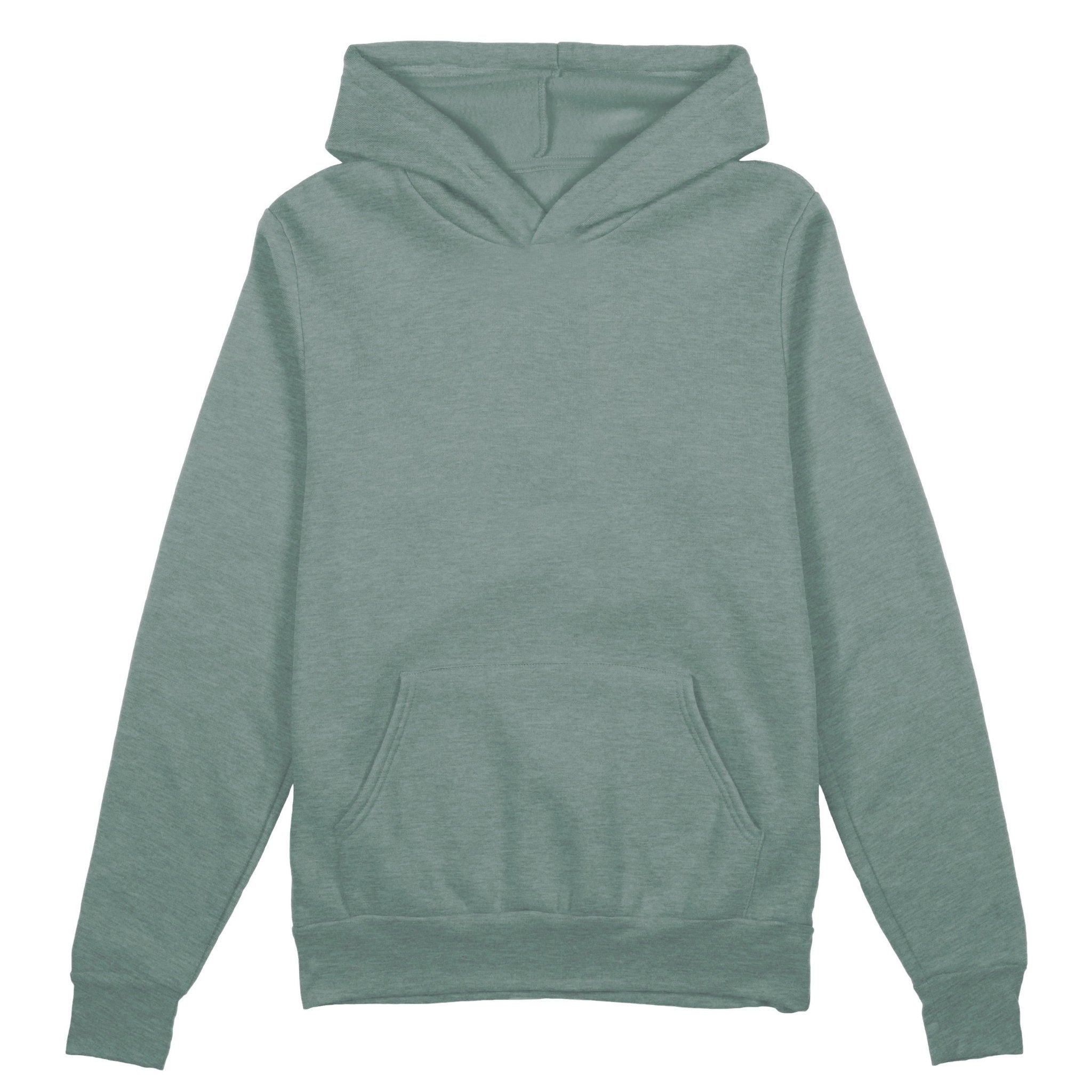 Unisex Plain Hoodie, Sage - AURA