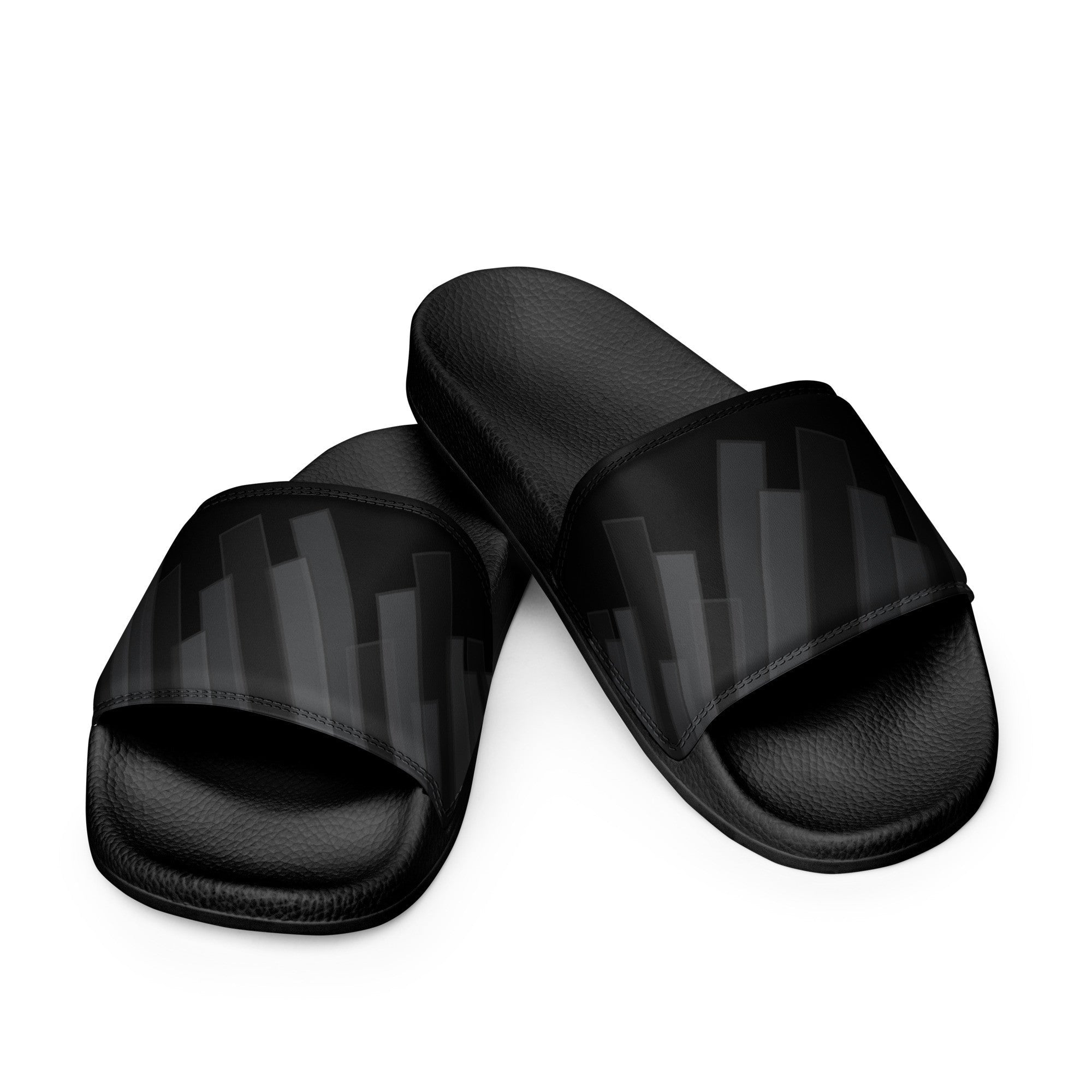 Vizzi - Men's Slides - 02 Black C - AURA