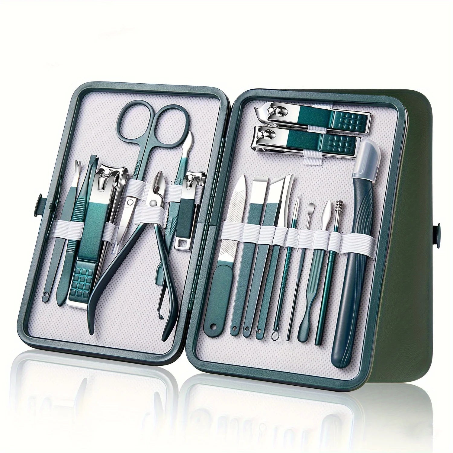 Professional 7/10/12/18 Piece Nail Care Kit - AURA