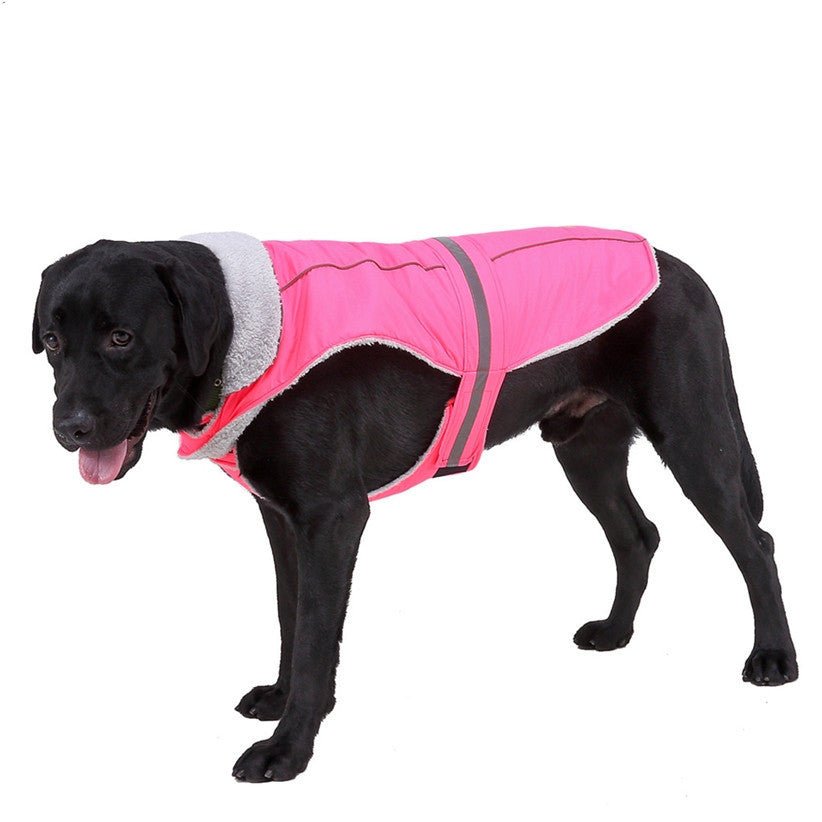 Pet clothes winter clothes night reflective pet clothes - AURA