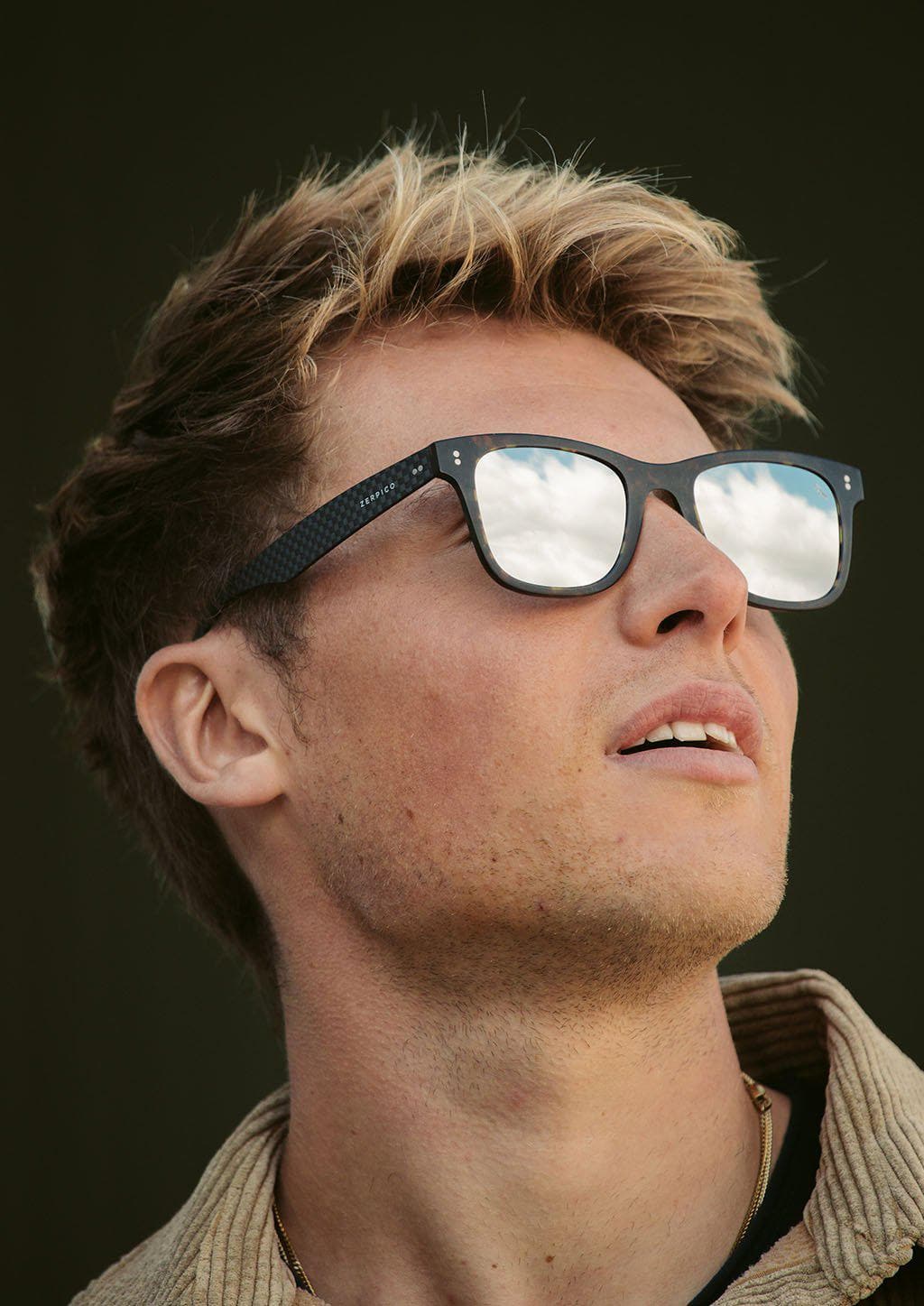 Hybrid - Atom - Carbon Fiber & Acetate Sunglasses - AURA