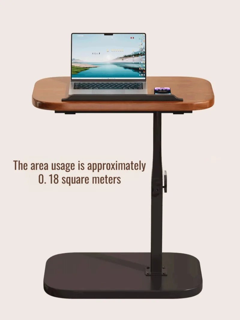 Dormitory Bedside Table Household foldable Mobile Lift Computer Desk - AURA