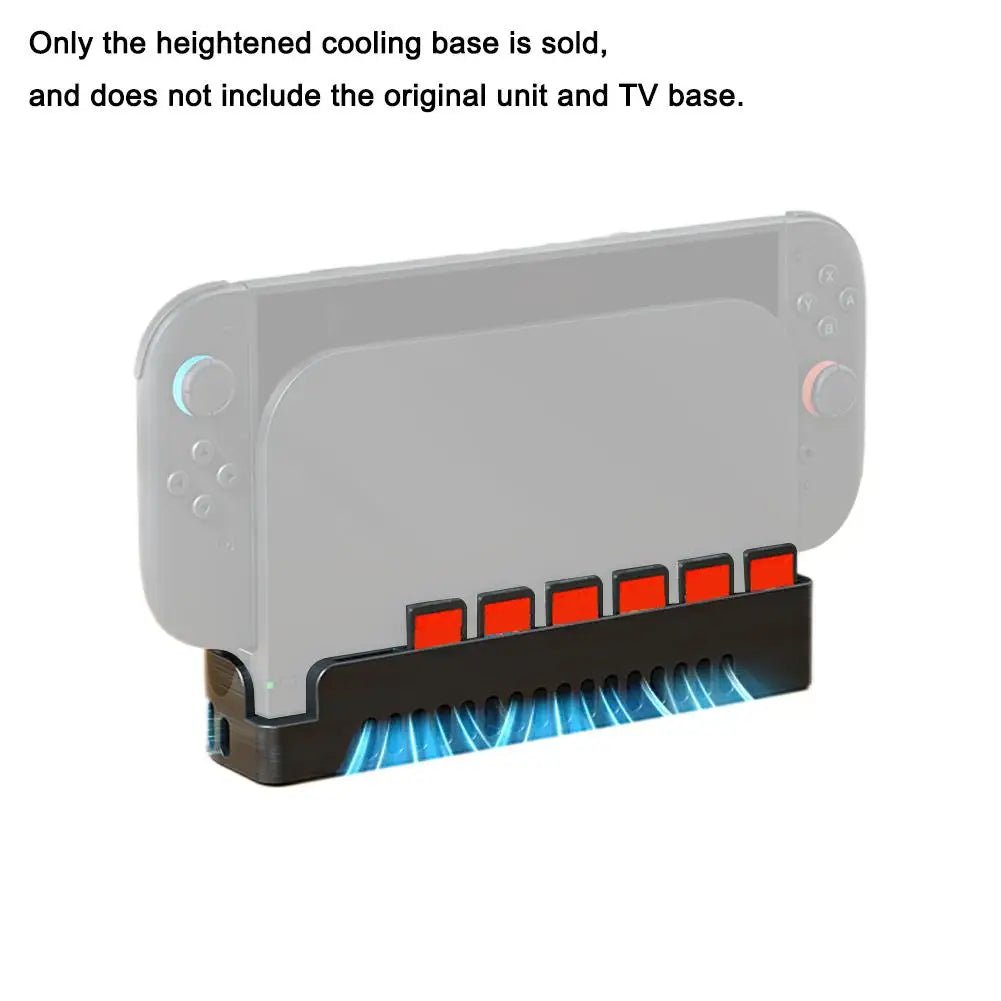 Console Cooling Fan Gaming Console For Switch2 Host Cooling Base Console - AURA
